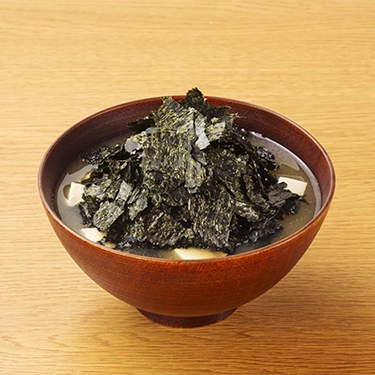 黒い海苔の日、KNBにおススメその1お味噌汁